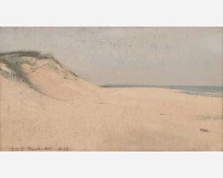 6. Edwin Dickinson "Nantucket" (1933 Oil)