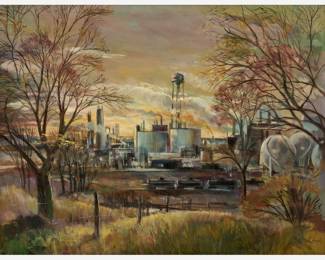200.  James Hamil Oil of a Rural Refinery