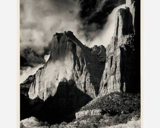 189. Chuck Henningsen "Storm Over Zion" (1978 Photograph)