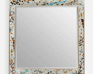 249.  LaBarge Mirror with Eglomise Frame