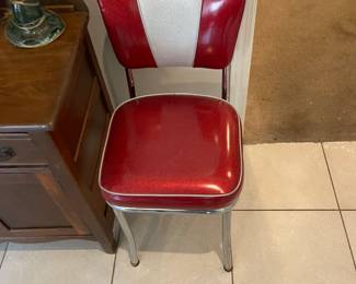 Vintage kitchen chairs - no table. 