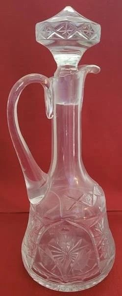 489 - Glass Decanter - 14" tall
