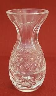 528a - Small Waterford vase, 4"
