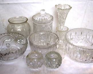 518 - Lot of Assorted Glass Items
