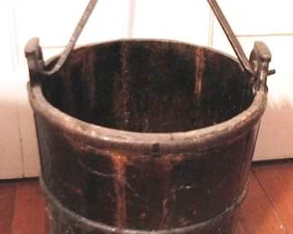 78 - Antique Bucket - 13 x 12
