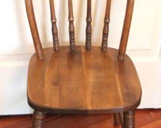 455 - Antique Child's Chair - 14 x 14 x 28
