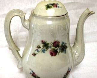 324 - Vintage Teapot - 9" tall

