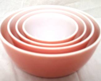 335 - Set of Pyrex Mixing Bowls - 4 bowls
