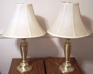 96 - Pair of Lamps, 28" tall
