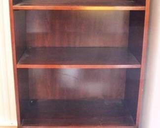 607 - Wood Open Bookshelf - 30 x 77 x 17
