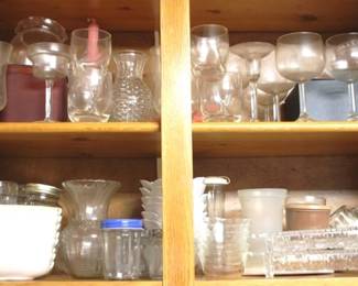 319 - Cabinet Lot of Assorted Items
