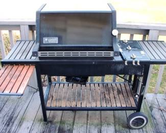 5 - Weber Grill w/ Cover 60 x 45 x 33 You are buying a used as-is electric/electronic item. We do not guarantee all components are present and if it's not expressly stated, it is untested.
