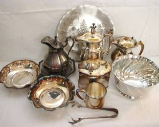 515 - Lot of Assorted Silver Plated Items

