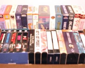 178 - Tray Lot of Assorted VHS Movies
