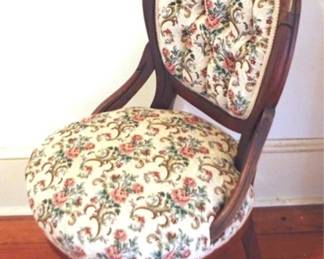 143 - Antique Chair - 20 x 46 x 19
