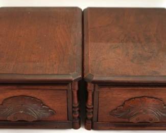 705 - Wood Glove Drawer Boxes - 9 x 14 x 5
