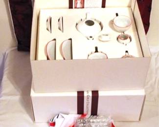 754 - American Girl Porcelain Tea Set in Box
