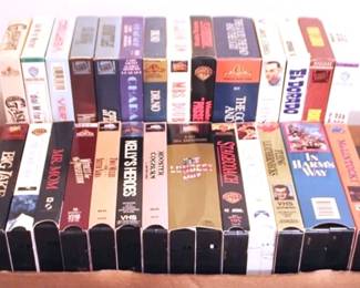 181 - Tray Lot of Assorted VHS Movies
