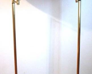 609 - Pair of Floor Lamps - 60" tall
