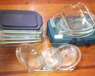 323 - Lot of Assorted Pyrex Dishes & more
