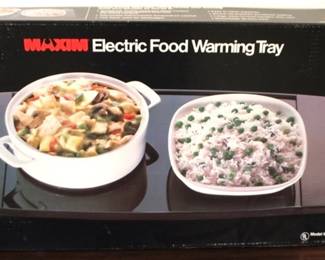 740 - Maxim Electric Food Warming Tray untested
