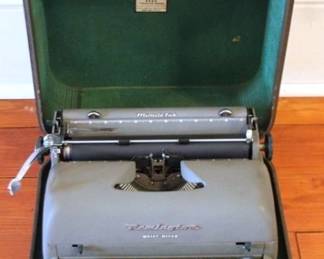 651 - Antique Remington Portable Typewriter-14 x 7 x 15
