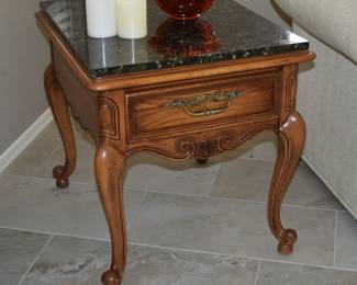 Thomasville Marble Top Table