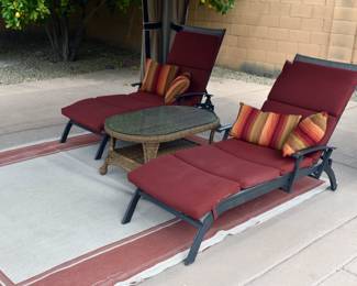 Sunbrella Loungers