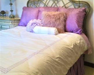 Complete the Look with Coordinating  Lavender Duvet, Bedskirt and Pillows