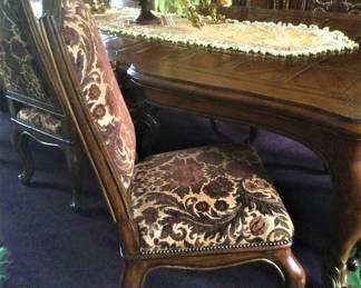 One of Six Vintage Marge Carson Vouvray Chairs