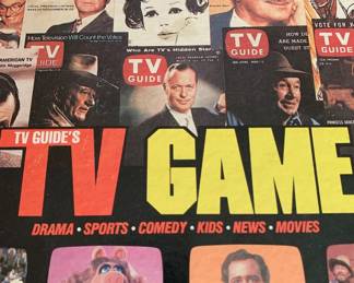Vintage TV Guide's TV game
