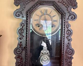 Ansonia Clock Co. gingerbread parlor clock.