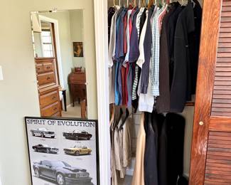 Men's clothing , shoes and accessories.