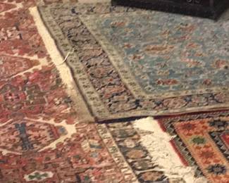 assorted rugs