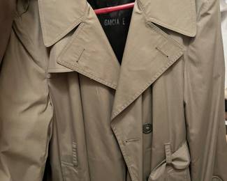 Garcia E Men’s Trench Coat