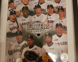 Rangers Team Composite Framed Picture