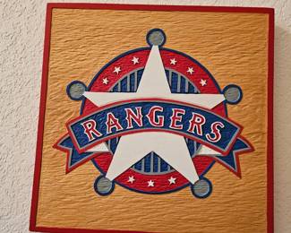Texas Rangers Wall Art