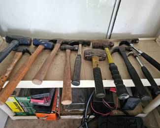 Variety of Hammers
