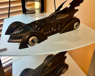 Electronic Batmobile DC Comics Batman Forever 1995 Tonka Action Figure Vehicle