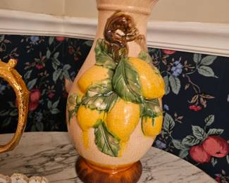 Lemon Tuscan Vase