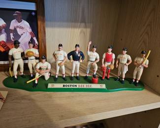 Vintage 1989 Kenner MLB Boston Red Sox Starting Line-Ups Team Adjustable Set Boggs