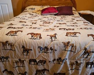 Bed & Equestrian Comforter