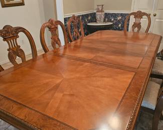 Duncan Phyfe Dining Room Table & Chairs 
