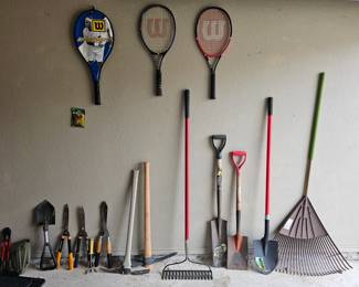 Rackets & Gardening Tools