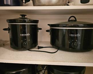Small & Large Crockpots