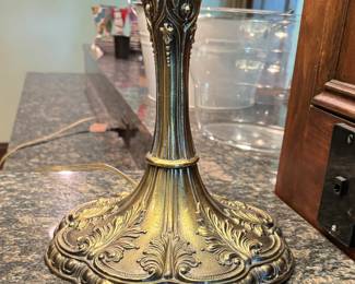 Lamp In The Style of Tiffany. Photo 2 of 2.