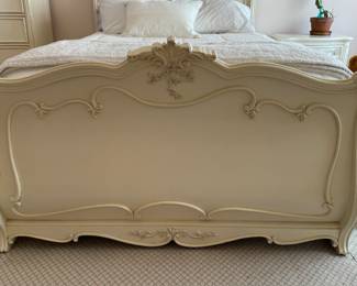 Off White Full Size Princess Bed Frame. Photo 4 of 4. 