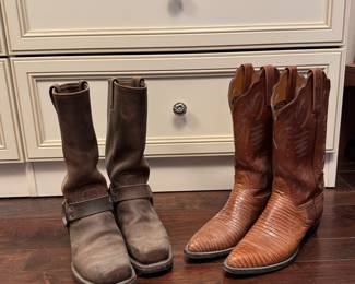 Cowboy Boots including Lucchese Leather Boots! Photo 2 of 2. 