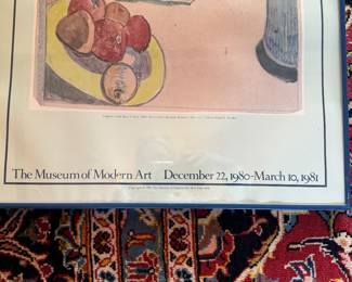 Vintage Museum of Modern Art "The Symbolist Aesthetic" Poster. Photo 2 of 2.