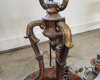 Minka Lavery Wrought Iron Chandeliers. Each Measures 28.25" H x 36" W. Comes with Optional Alabaster "Shades". Photo 4 of 4.